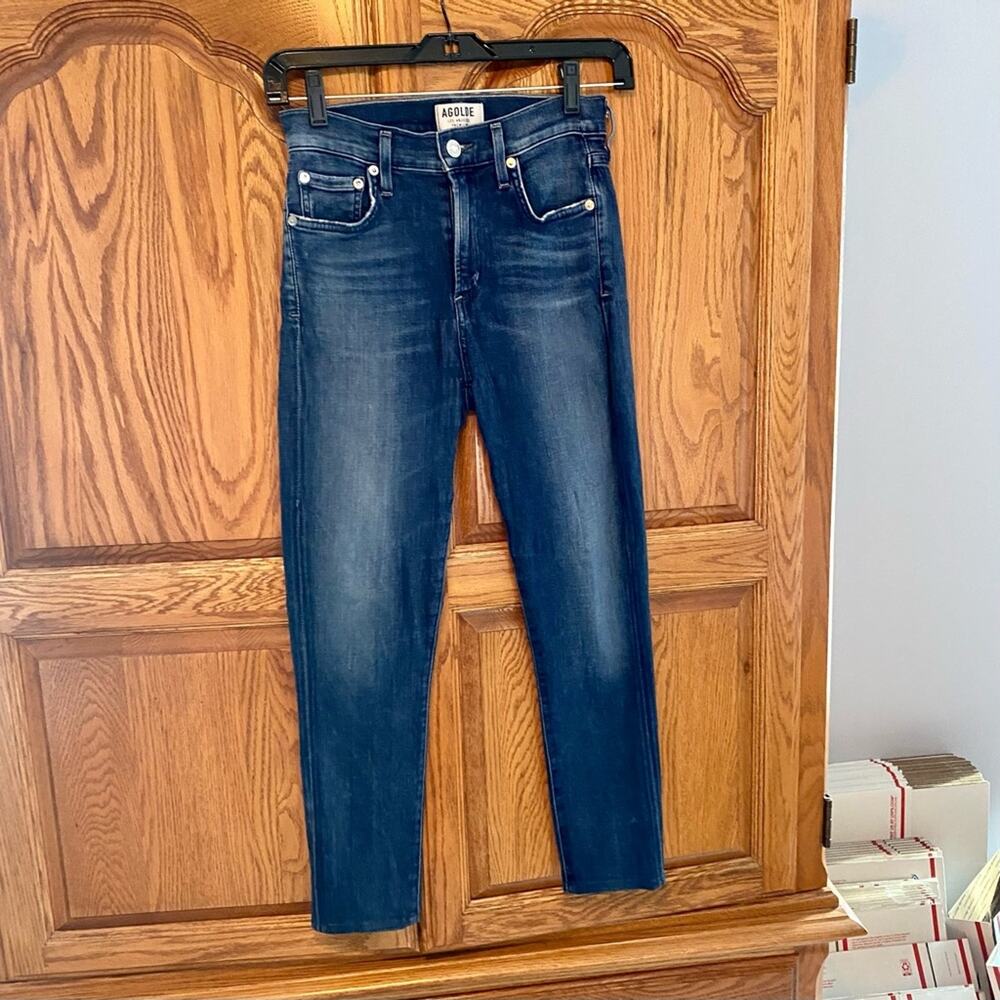 Agolde‎ Sophie Crop Women’s Size 24 High Rise Skinny Jeans